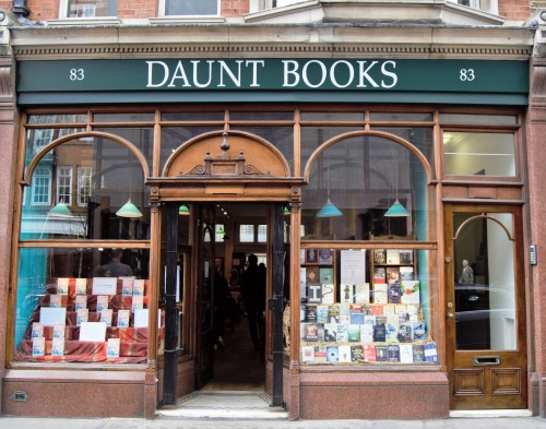 Daunt Books Marylebone, W1U. The original and arguably best Daunt, more than likely one of the most 