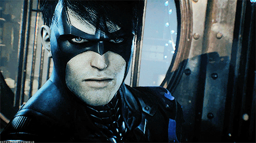 esteljune: Nightwing reveal &gt;&gt; Batman: Arkham Knight 
