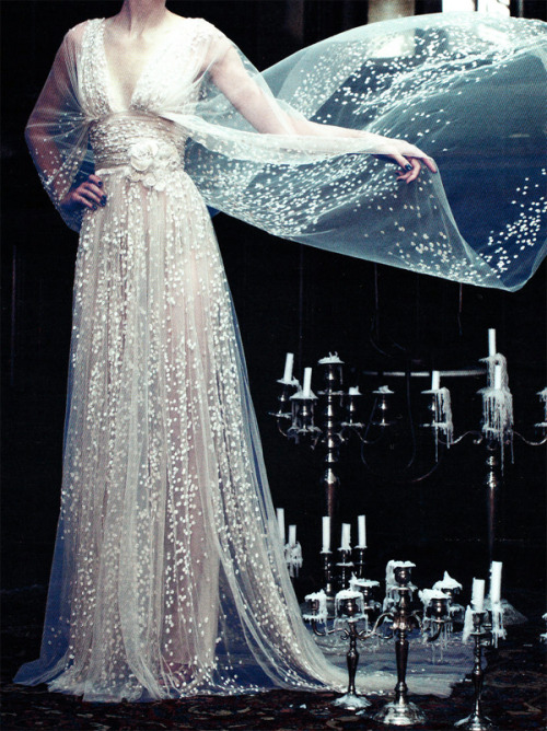 anachronisticfairytales: Elie Saab Haute Couture Alexi Lubomirski Vogue Germany