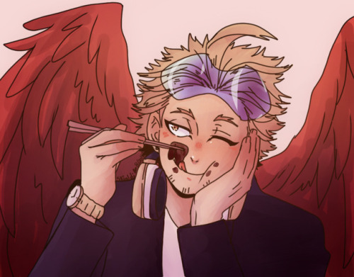 skialdi:Hawks love meat. For @isaisanisa LITERAL PERFECTION