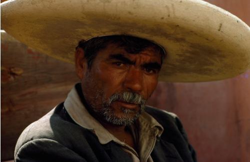 Portrait of a Mexican vaquero