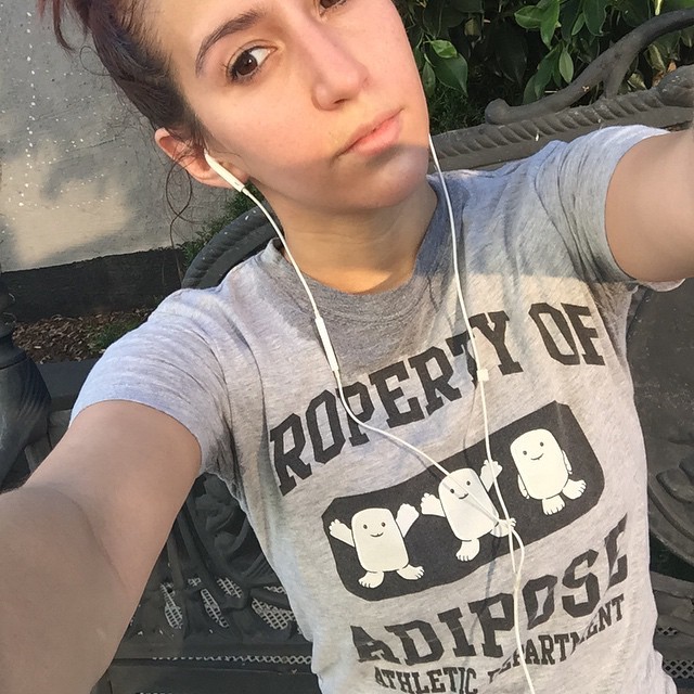 I wore the best possible shirt for running today. #10yearsofnewwho #nofilter #nomakeup