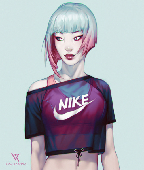 deviantart: tincek-marincek: And here are some girls which I did for practice last month. I rarely p