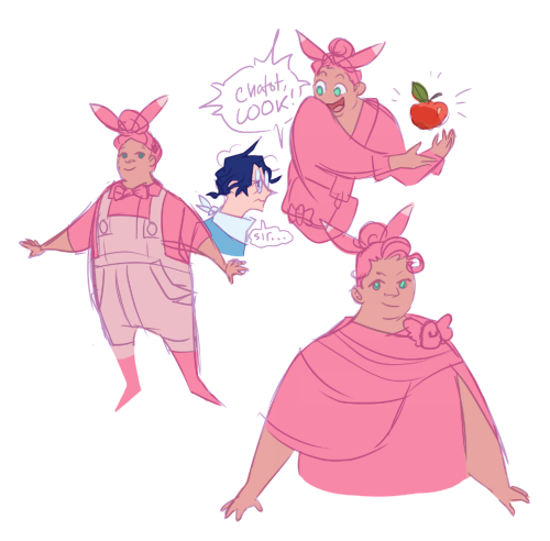 thinkin about wigglytuff gijinka!