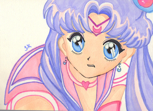 jadedownthedrain: ☾○★*✧ Sailor Moon redraw with my new copic markers ★*✧○ ☽