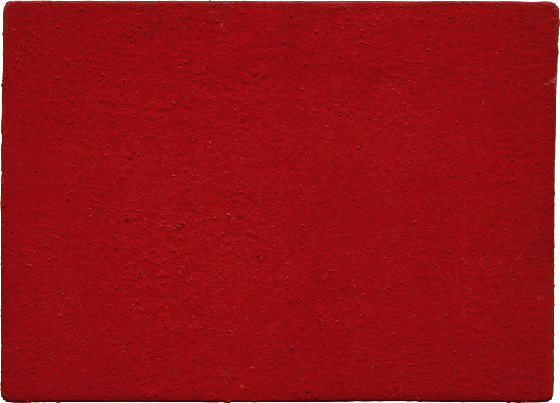 gacougnol:  Yves KleinMonochrome Rouge Sans Titre (M63) (Untitled Red Monochrome)
