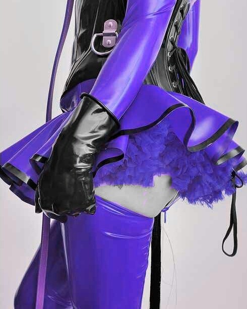 sexysassycolor: Purple freakDress HINTS
