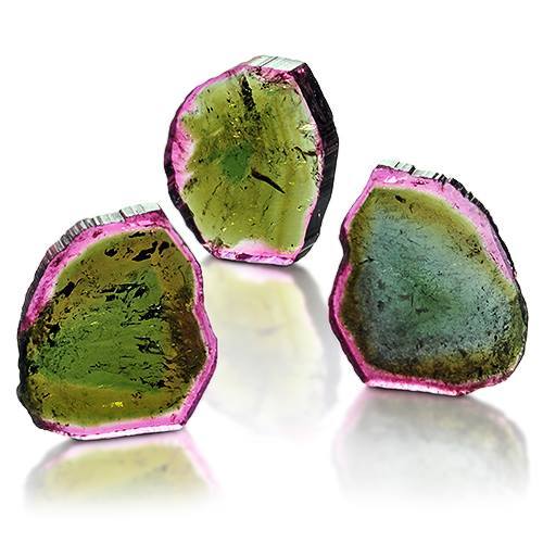 Trying to come up with an original idea for your jewelry designs? Here are three fancy tourmaline sl