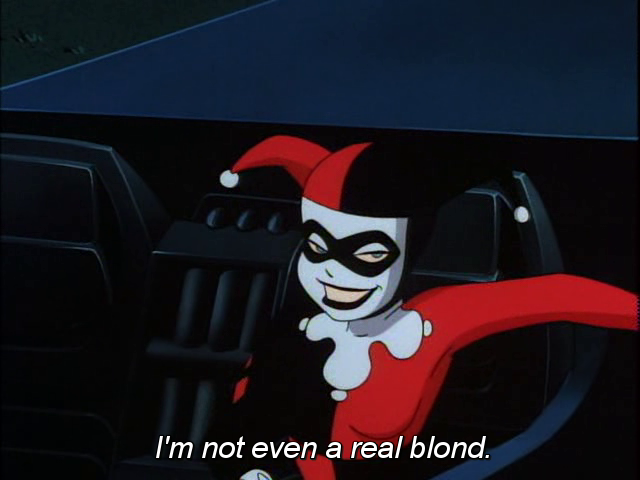 nerdofalltrades:  positivelycrippled:  biggest plot twist  I love Harley.