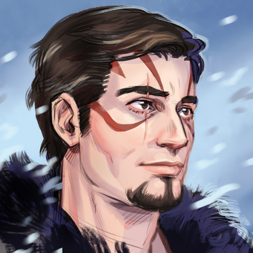 Made a new ffxiv Casey icon for my twitter, here it is versus the other one I was using since I made