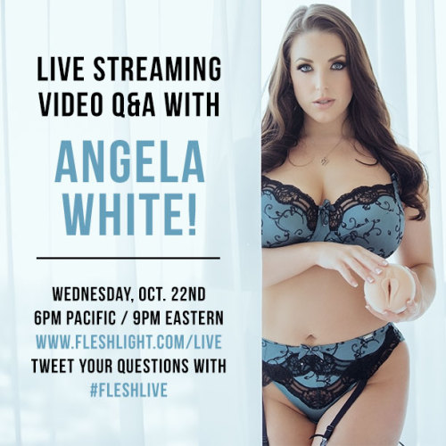 XXX fleshlight:  Live streaming Q&A with photo