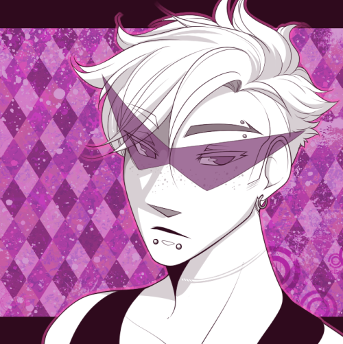 pullingstrings:i have been getting more attached to dirk in purples and made myself an icon