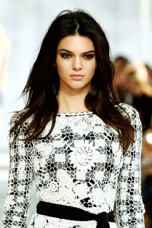 lovekardashian:  Kendall Jenner walking the runway at the Diane Von Furstenberg fashion show in New York City 