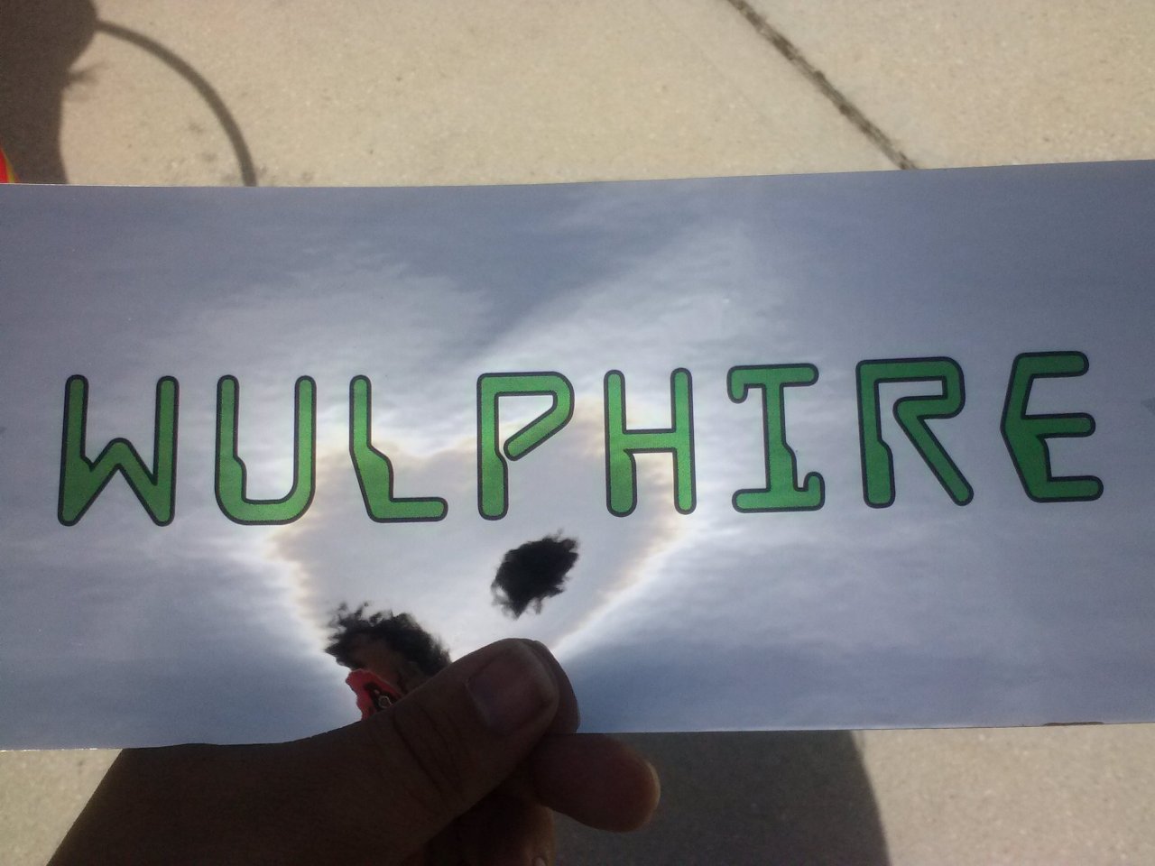 Today was a party in my college and they were giving away customized shirts, stickers,