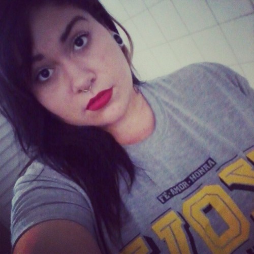 Buenos dias :33 #redlips #bomdia