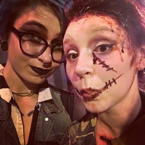 I found this lady!! @aimlessmee ❤️ #louisvillezombieattack (at Nowhere Bar Louisville)