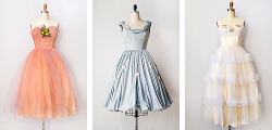  1950S Prom And Party Dresses: Pastels 