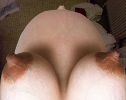 megahardrockcafe: ordinaryfemale:  A wonderful pregnant view  These big breasts need milking mmmmm 