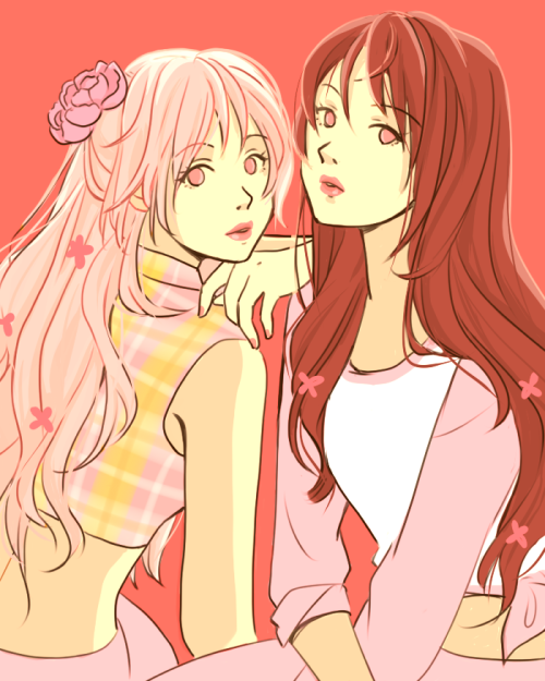 cluelessjellyfish:Minako and Rei.