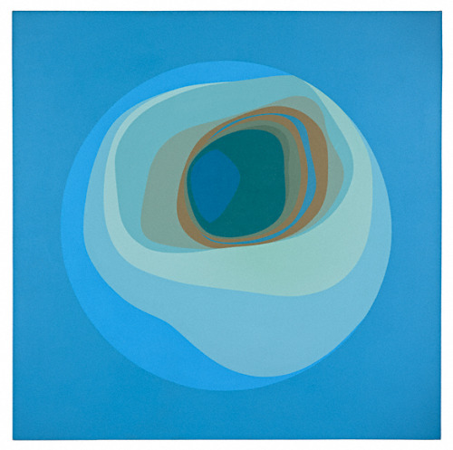 ein-bleistift-und-radiergummi: Helen Lundeberg ‘Blue Planet’ 1965