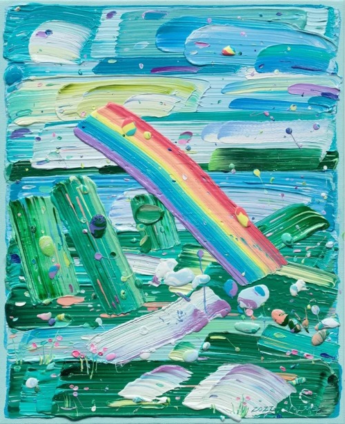 polkadotmotmot:Yi Yi Jeong Eun - There, a rainbow on the lake, 2022