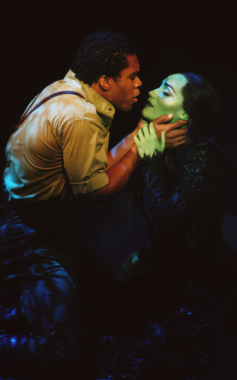 wicked1280:2006Derrick Williams as Fiyero; Eden Espinosa as ElphabaBroadway Company; New York, NY - 