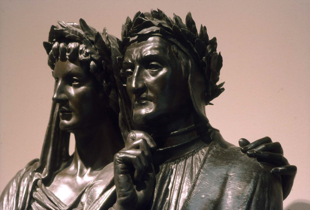 likeniobe: dante and virgil, henri de triqueti, 1862 Triqueti, like many artists