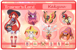 azurecomics:   - Sailor Trainer Cards - Kakyuu, Starlights, and Chibi-chibiI returned to my Pokemon - Sailor Moon crossovers! Again, to celebrate Pokemon Sun and Moon. I’m taking a break from villains to do Kakyuu, her Starlight team, and Sailor Chibi