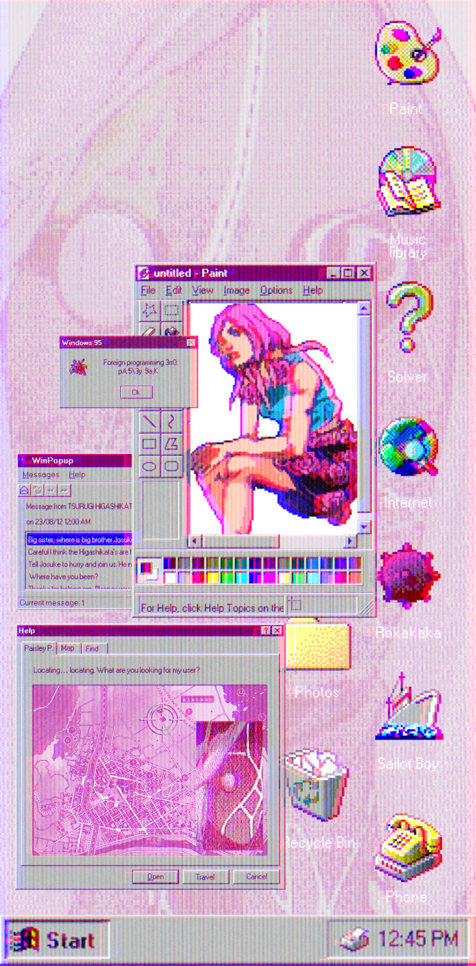 CompuServe Information Manager webcore  vaporwave  oldweb  computer   wallpaper  background  Free PNG  PicMix