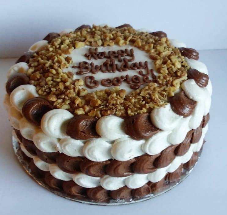 <p>Dark Chocolate Cake w/Buttercream Frosting and Walnuts<br/>
.<br/>
.<br/>
Online Ordering & Delivery Available<br/>
.<br/>
.<br/>
.<br/>
.<br/>
.<br/>
#chocolatelovers #chocoholic #chocolatecake #realcakebaker #cakestyling #cakecakecake #labakery #thebestcake #thebestbakery #birthdaycakes #laeats #lafoodjunkie #foodbloggers #cakedelivery #cakesforsale #foodlikewhoa #foodlikewhat #cakesofinstagram #cakeshop #lacake #cakesplus #desserttable #dessertoftheday #dessertcatering #foodpics #caterersofinstagram #cookingclassy #corporatecatering #corporatecaterers (at Los Angeles, California)<br/>
<a href="https://www.instagram.com/p/B39yR7BgcVS/?igshid=1aywciynhb3iv" target="_blank">https://www.instagram.com/p/B39yR7BgcVS/?igshid=1aywciynhb3iv</a></p>