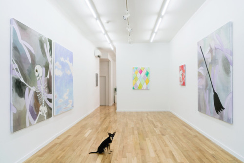 installation view of Paul Heyer’s, “Every Day Is Halloween” at Chapter NY in 2016