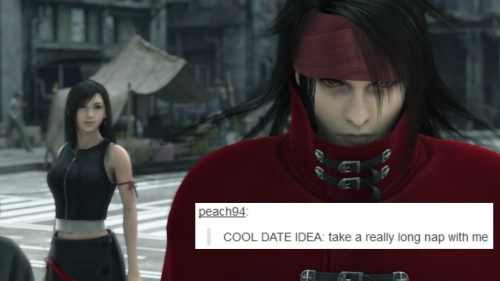 incorrect-ffvii-quotes: *eagerly waits for Vincent*