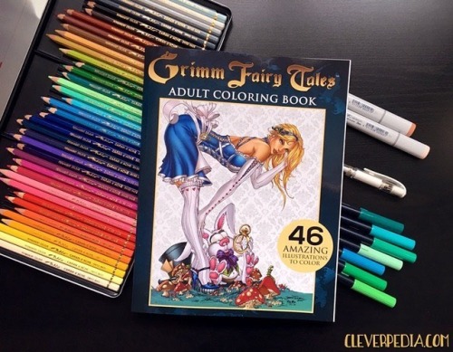 Check out the Coloring Book Giveaway @cleverpedia is running! The grand prize is our Grimm Fairy Tal