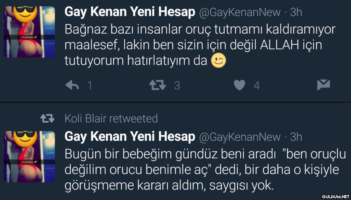 Gay Kenan Yeni Hesap...