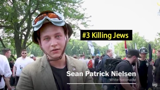 “Killing Jews” was just listed as a leading component of “Republican values” in Charlottesville