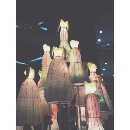 Barbie world. #barbie #smnorth #gowns #pink (at SM City North EDSA)