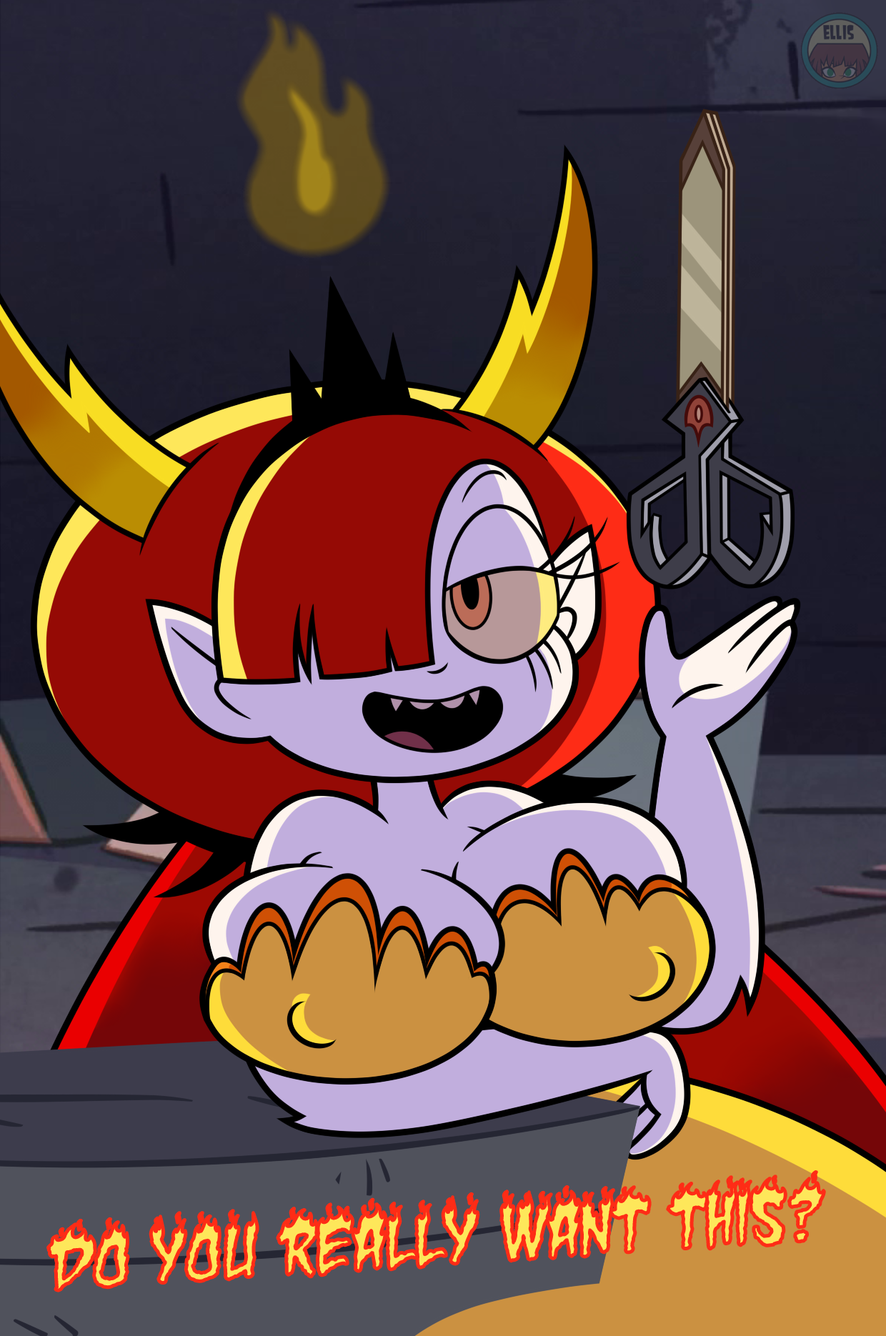 ellissummer: If you play with fire, you get burned. burn me! &lt;3 &lt;3
