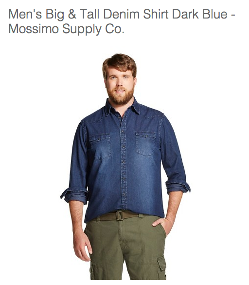 micdotcom:  just-shower-thoughts:  I’ve never seen a plus-size male model  This is Zachary Miko. He’s Target’s only plus-size male model: At 6 feet 6 inches, with a 40-inch waist, he doesn’t have the V-shaped buff body of most male models. “The