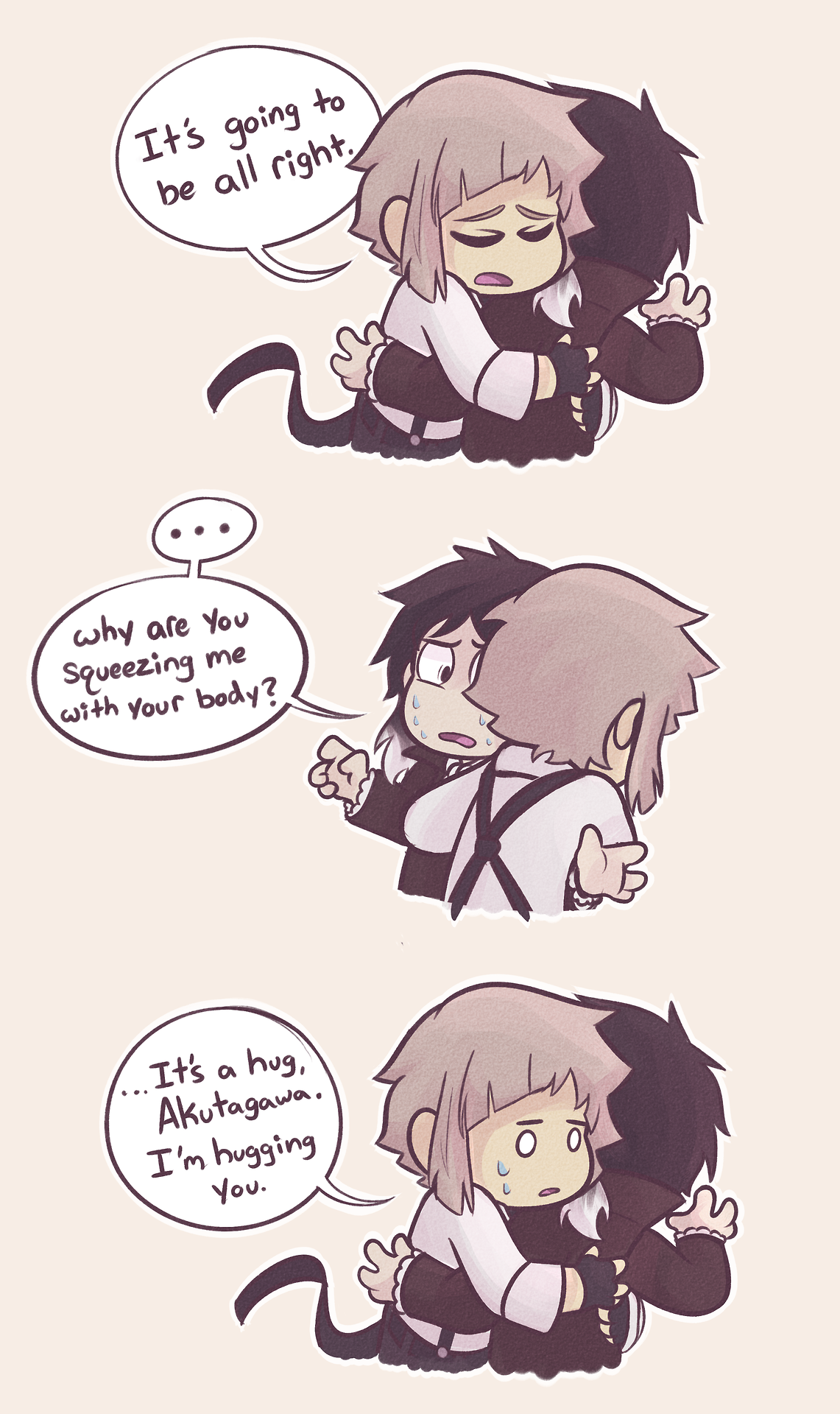iamnotamuffin:  based off a post by @incorrectbungoustraydogs sdfnfnf it’s the