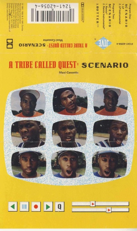 pizzzatime:vinylisbetter: hereA Tribe Called Quest - What’s the Scenario: http://www.youtube.c