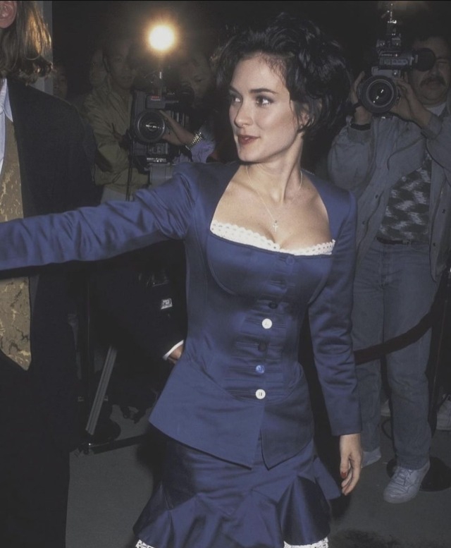 Winona Ryder at the premier of ‘Bram Stokers’s Dracula’ (1992)