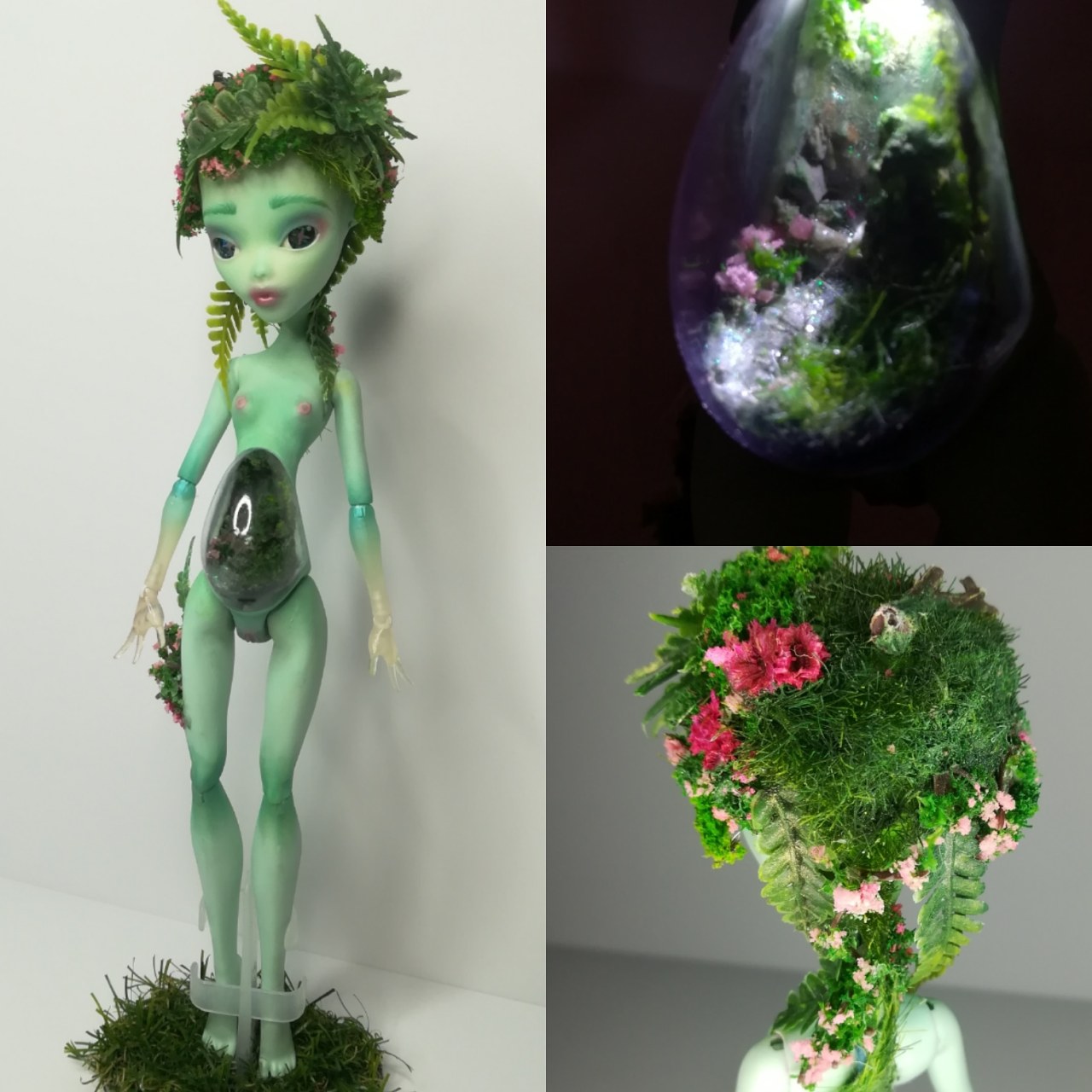 annimanidolls:     Mother Nature commission doll 🌿  