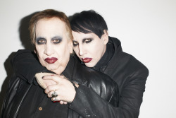 terrysdiary:  Marilyn Manson and his Dad #3