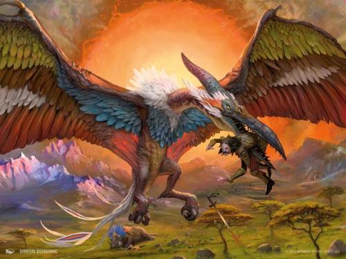 commandtower:Ixalan Dinosaur ArtworkSome fantastic saurian artwork from the upcoming set. Artist cre