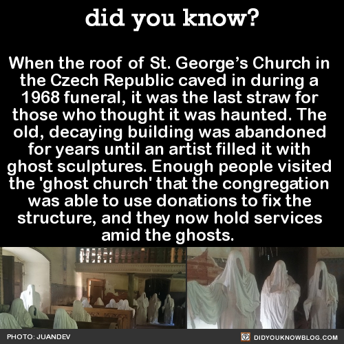 did-you-kno:  When the roof of St. George’s Church in  the Czech Republic caved