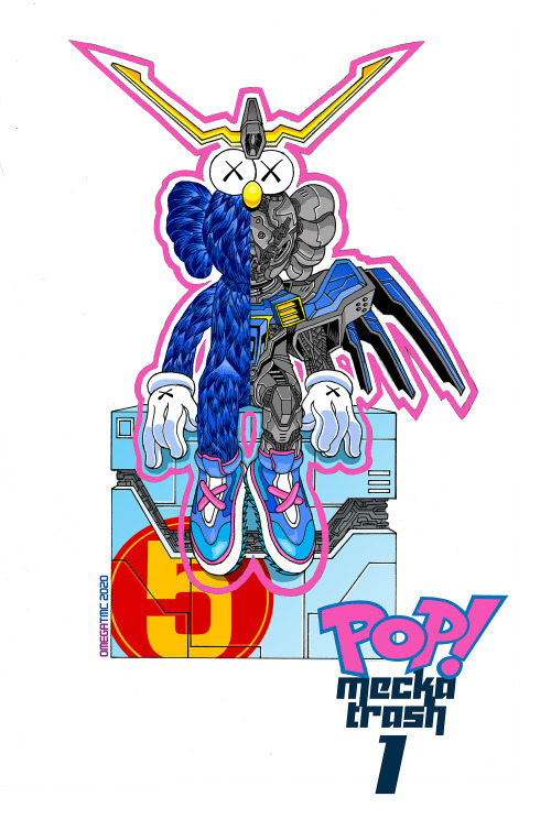 KAWS+MECHA+SPEEDRACER= PoP Mecka Trash entry no.1 https://www.redbubble.com/i/t-shirt/POP-Mecka-Tras