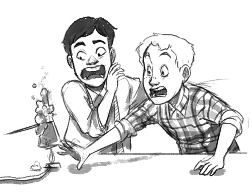 lschmidtartblog:A request from Sami from yet ANOTHER Chulu Au, which is 1950s dork babies in high sc