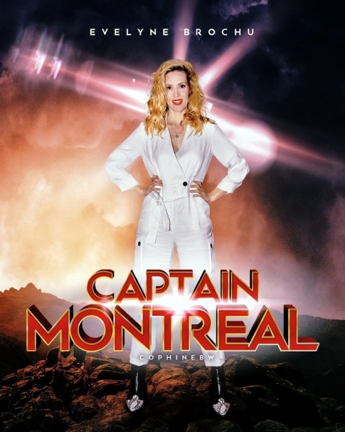 Captain Montreal starring Evelyne Brochucc @madnanc