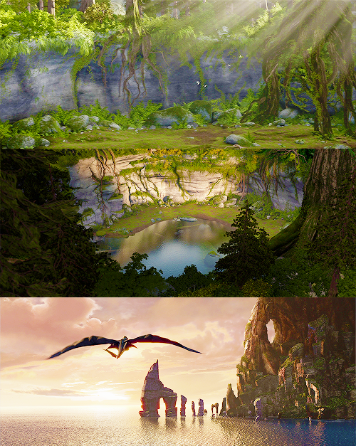 How To Train Your Dragon: scenery porn