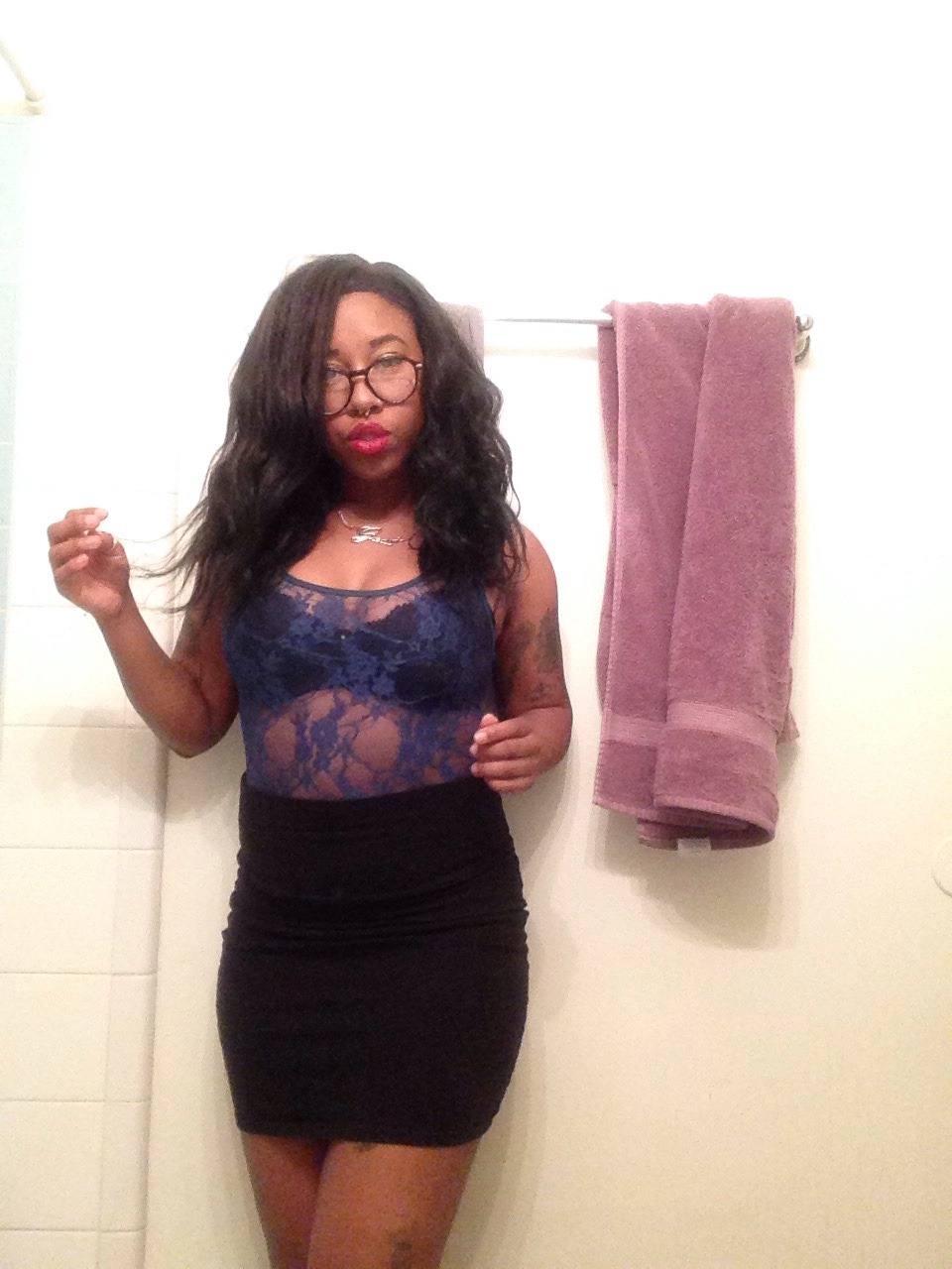 I looked good as hell last night.